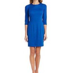 Antonio Melani Cobalt Blue Phoenix Dress Career 12